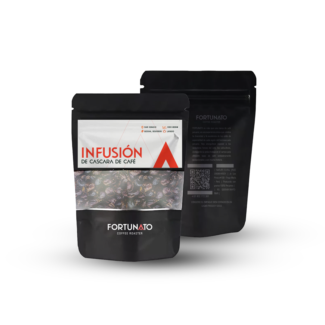 Infusión de cascara de café