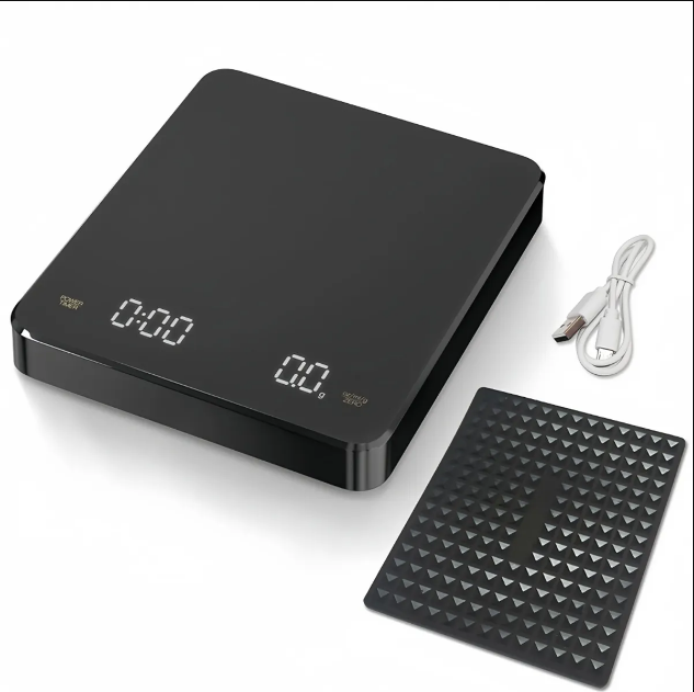 Báscula Digital de Café con Temporizador