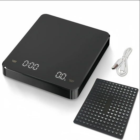 Báscula Digital de Café con Temporizador